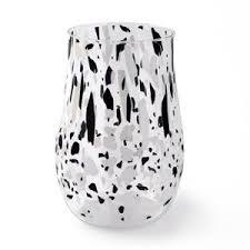 Decorative Vase Black and White - Bullseye's Playground