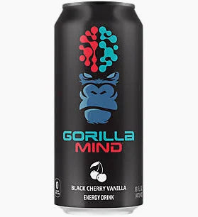 Gorilla Mind Black Cherry Vanilla *Damaged Packaging* *Exp 06/19/2026*