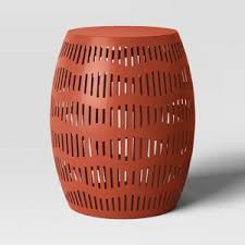 Metal Cutout Round Patio Accent Table - Room Essentials