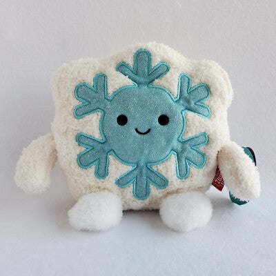 Jazwares Bum Bumz by Russ Shane the Glittery Snowflake 7.5 Plush Ski Lodge Bumz