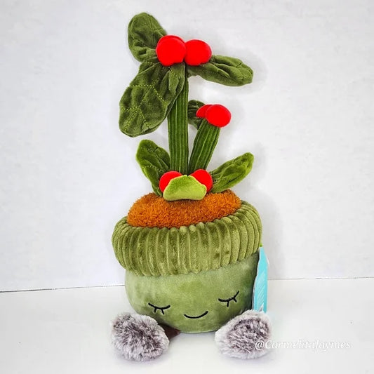 Play Right Hug Me Stuffed Plush Holly Plant