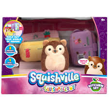 Squishville and Accessory Playset 2 Inch Plush *Styles May Vary*  *Chosen at Random* 1 set