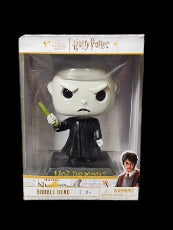 Lord Voldemort Harry Potter Wizard World Bobble Head with Wand Solar
