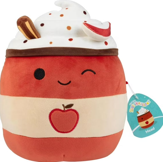 Squishmallows 8 Inch  Mead Red Apple Cider Fall 2024