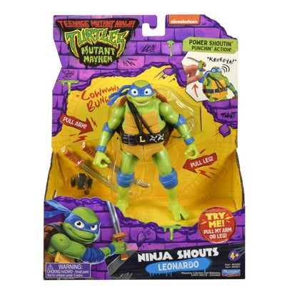 Leonardo Deluxe Ninja Shouts Figure