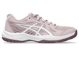 Girls' 3 ASICS Upcourt 6 GS Shoes Watershed Rose/White *Damaged Box*