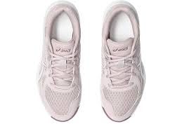 Girls' 3 ASICS Upcourt 6 GS Shoes Watershed Rose/White *Damaged Box*