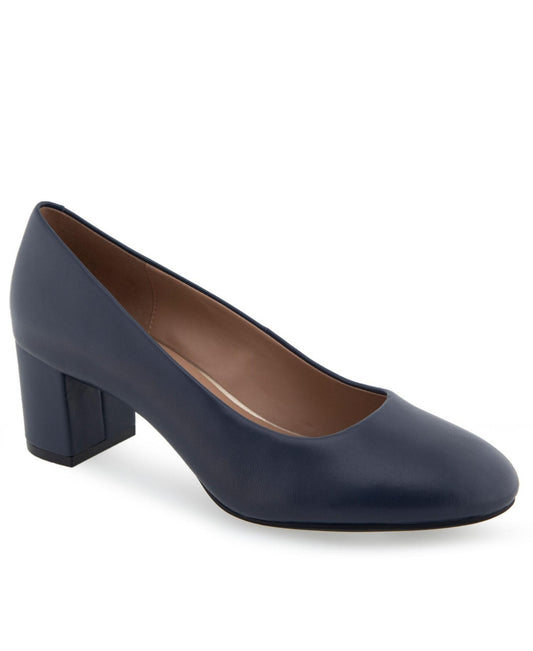 Women's 7 Aerosoles Ebel Dress Pumps Navy