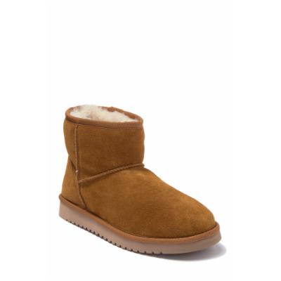 Men's 11 Koolaburra by Ugg Burra Mini Boots - Chestnut *Damaged Box Missing Lid*
