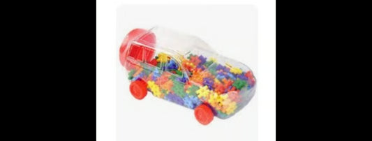 320 Pieces Blocks on Wheels *Color & Style May Vary Chosen at Random*
