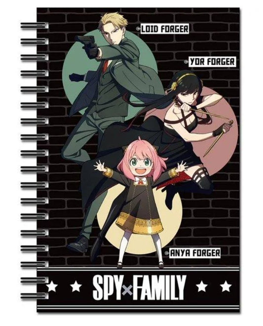 Spy X Family Hardcover Journal Notebook 150 Pages