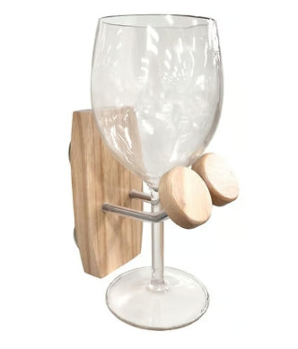 Modern Expressions Bath Wine Glass Holder