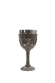 Norse Mythology Trickster God Loki Wine Goblet Chalice Cup 7oz