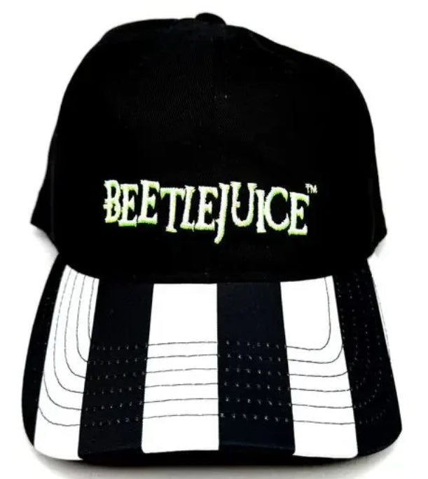 Beetlejuice Ball Cap Hat Adjustable One Size Fits Most
