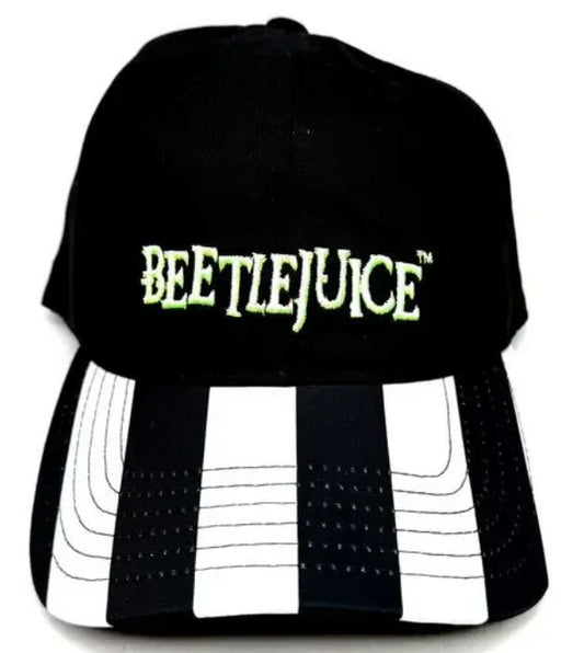 Beetlejuice Ball Cap Hat Adjustable One Size Fits Most
