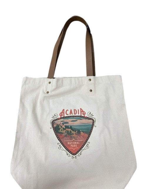 Arcadia National Park Deluxe Tote Bag Lantern Press