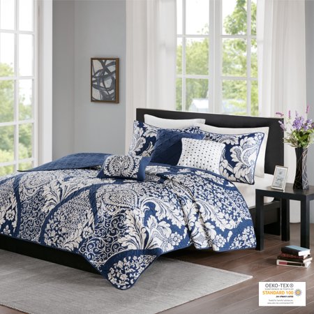 Madison Park Marcella Cotton 6-pc. Coverlet Set  King/Cal King