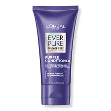 L'Oreal Paris EverPure Sulfate Free Purple Conditioner, 2.5 OZ