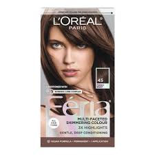 L'Oreal Paris Feria Shimmering Permanent Hair Color 45 French Roast
