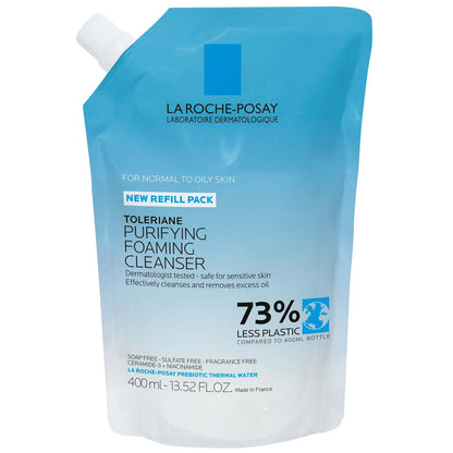 La Roche-Posay Toleriane Purifying Foaming Facial Cleanser, 13.52 fl oz