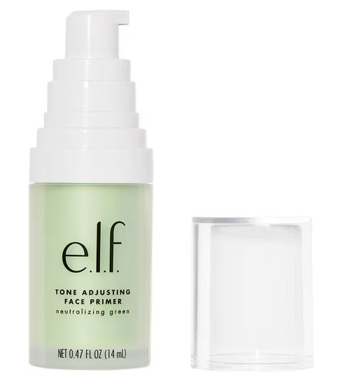 e.l.f. Cosmetics Mineral Infused Face Primer in Tone Adjusting Green