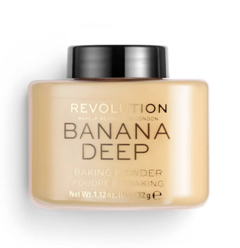 Makeup Revolution Loose Baking Powder - Banana Deep