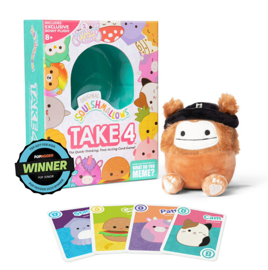 What Do You Meme? - Squishmallows Take 4 Card Game Ages 8+
