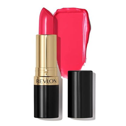Revlon Super Lustrous Pearl Lipstick, Creamy Formula, 806 Electric Melon 0.15 oz