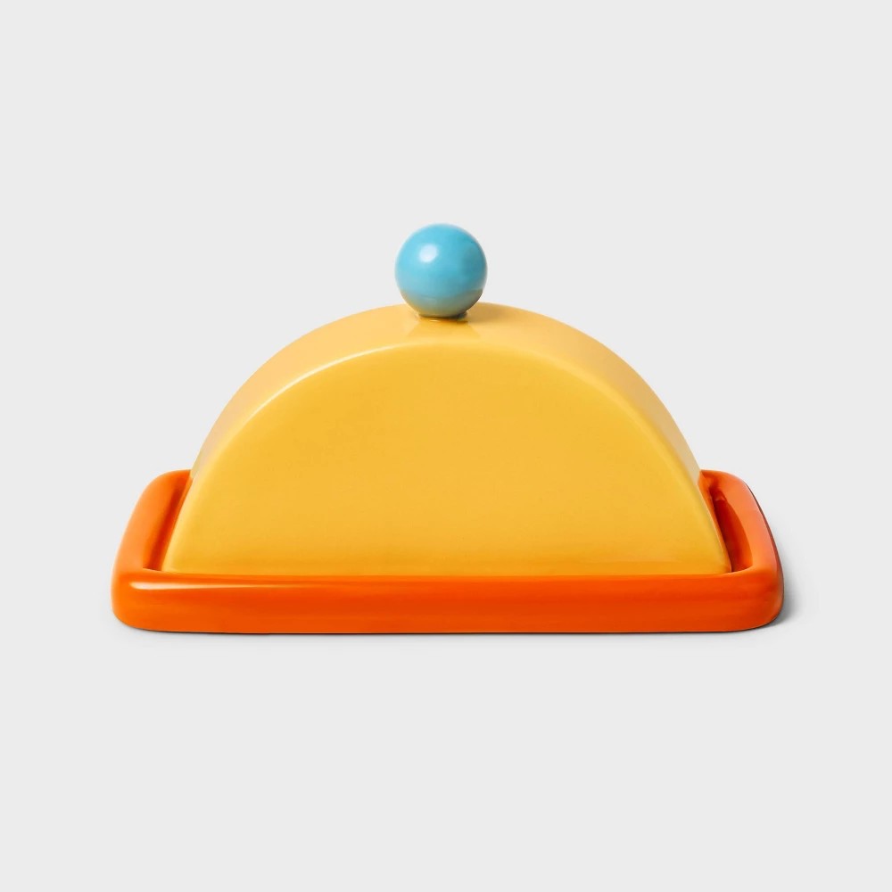 Stoneware Novelty Butter Dish 10.82 Fl Oz - Tabitha Brown for Target