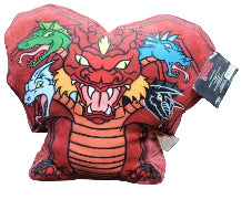 Dungeons & Dragons Tiamat Shaped Pillow