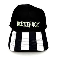 Beetlejuice Ball Cap Hat Adjustable One Size Fits Most