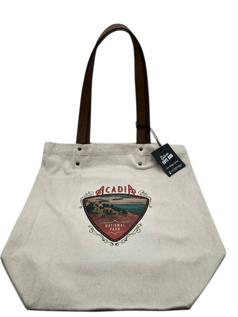 Arcadia National Park Deluxe Tote Bag Lantern Press