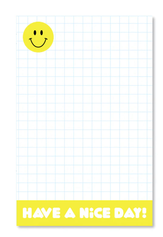 Have a Nice Day Read More Worry Less Stationary Set Smiley Face Public School Paper Co.