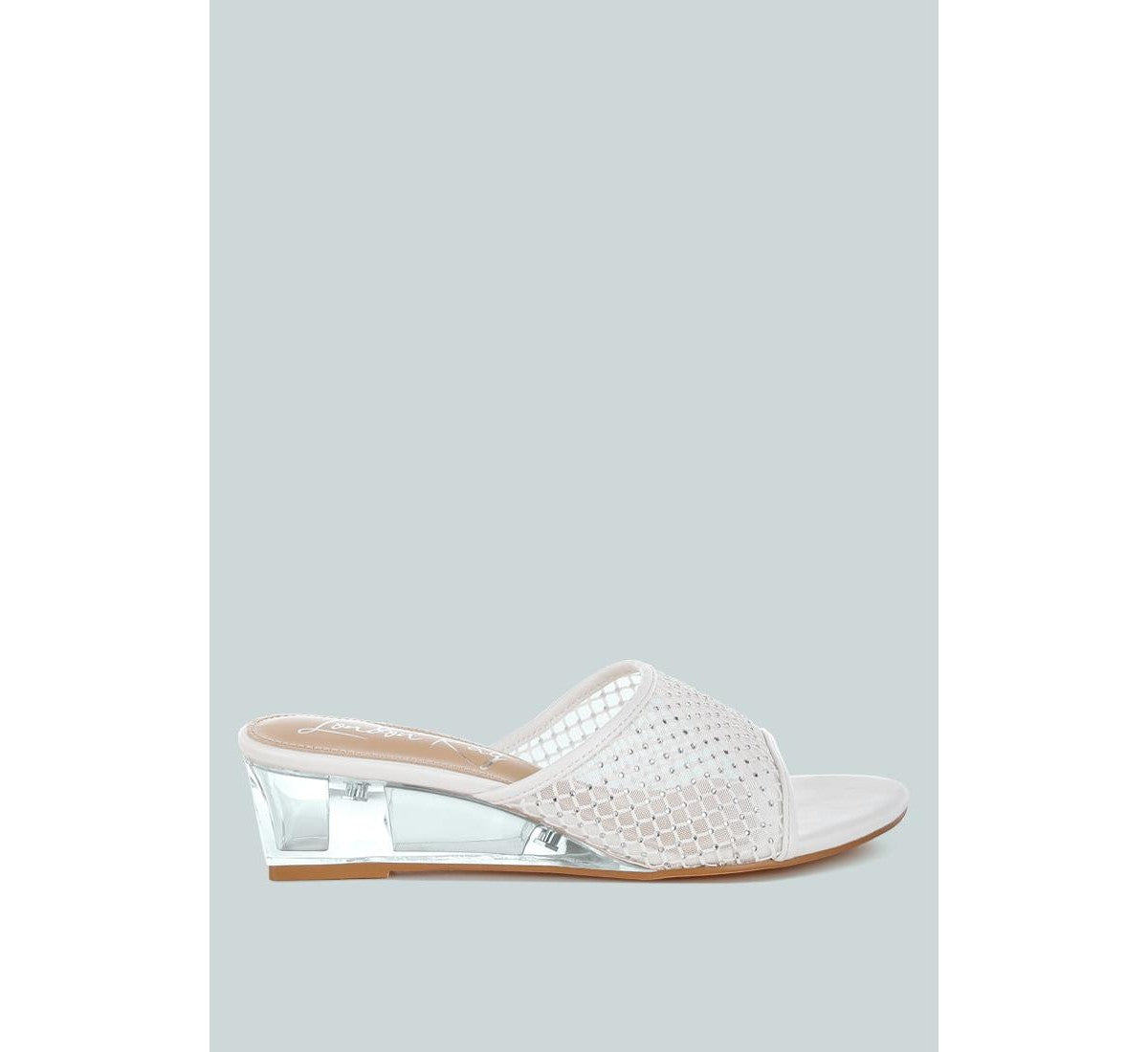 Women's 7 London Rag Tempra Heeled Sandals White