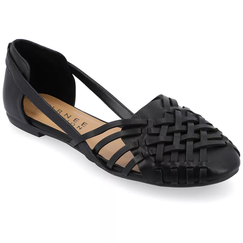 Women's 7M Journee Collection Ekko Flats, Black