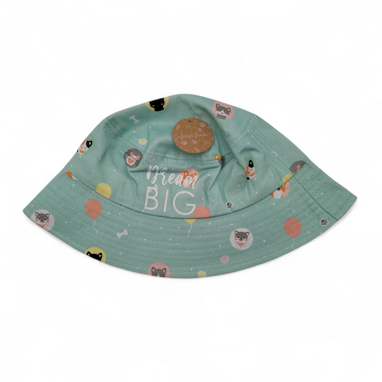 Forever Friends Dream BIg Bucket Hat, Cats and Mice