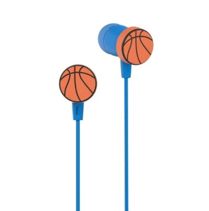 GEMS 'Basketball' Novelty Wired Earbuds
