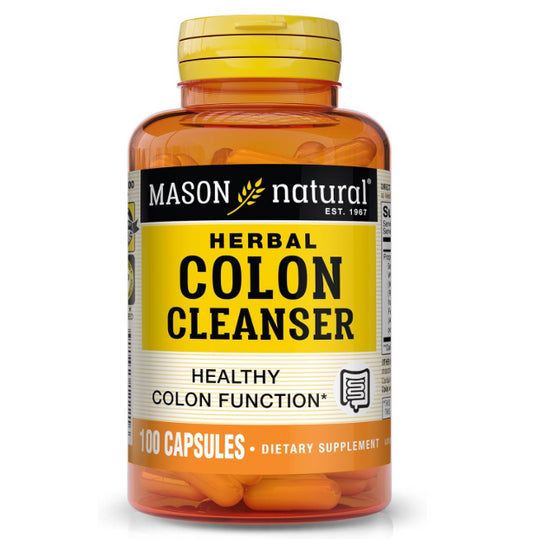 Mason Natural Herbal Colon Cleanser 100 ct *Exp 01/2028* *Packaging May Vary*