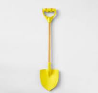 Wooden Shovel with Handle *Style & Color May Vary*   *Color Chosen at Random*
