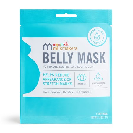Munchkin Milkmakers Belly Mask for Pregnancy Skin Care & Stretch Marks 1 Pack