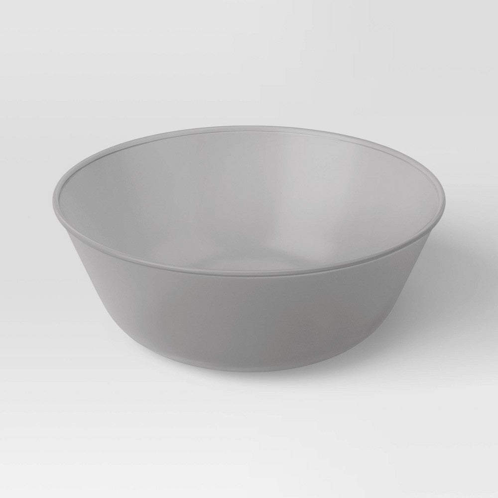 114 oz Serving Bowl Light Gray - Room Essentials