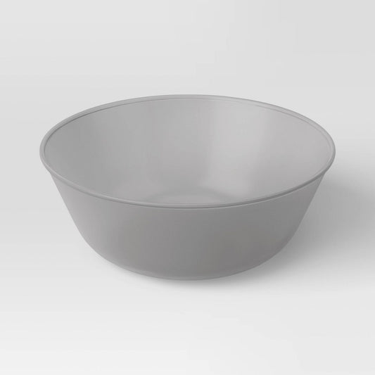 114 oz Serving Bowl Light Gray - Room Essentials