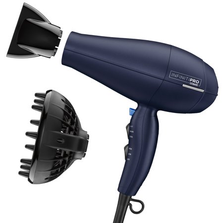 Conair Infinite Pro Texture Navy Blue Hair Dryer *Damaged Package See Desc*