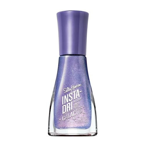 Sally Hansen Insta-Dri  GalacticNe-Blue-la, Quick Dry, Long Lasting, Streak-Free Shine, Metallic Nail Polish