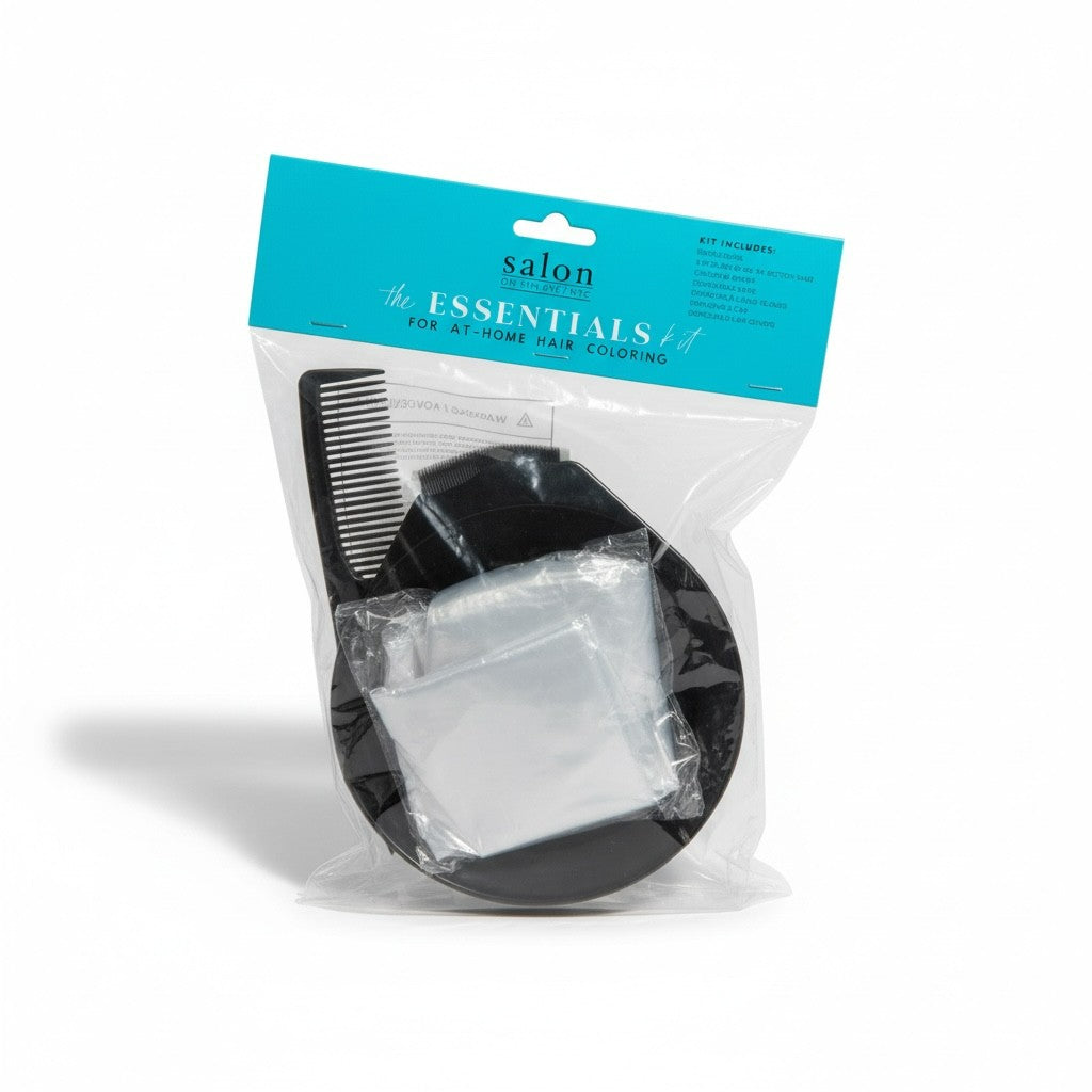 Salon Essentials Professional Hair Coloring Tool Kit with Mixing Bowl *Damaged Package