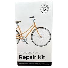 Silver One 12-Piece Emergency Bicycle Repair Kit *Damaged Box*