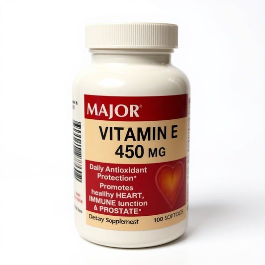 Major Vitamin E Capsules 450 MG 100 ct *Exp 01/2028*