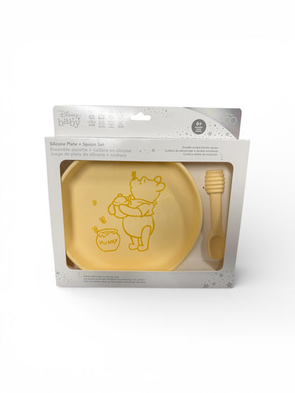 Disney Bumkins 2pc Disney Winnie the Pooh Feeding Set - Light Yellow