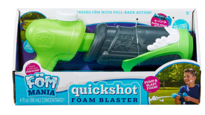 Fom Mania Quickshot Foam Blaster *Color May Vary*