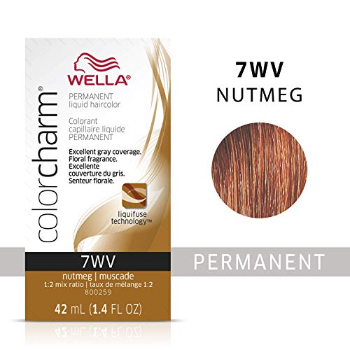 Wella Color Charm Permanent Liquid Haircolor - 9WV Nutmeg 1.4 oz